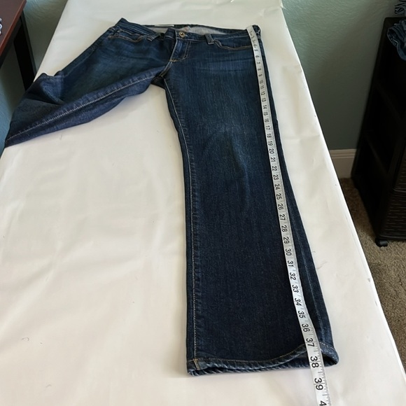 Ag Adriano Goldschmied The Ballard Slim Boot Mid Rise Size 28R - Picture 9 of 16